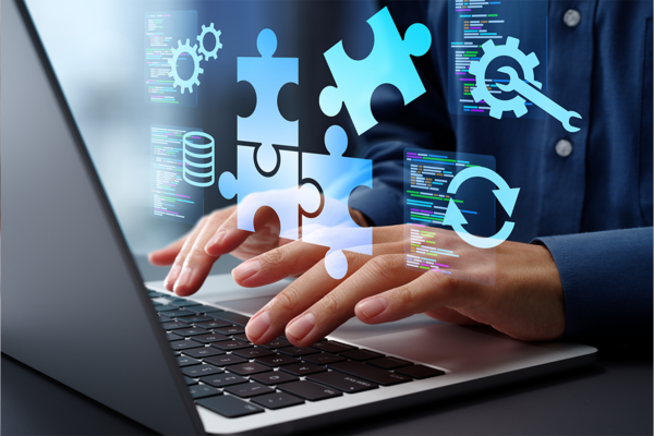 Elektronische App im Blockpraktikum