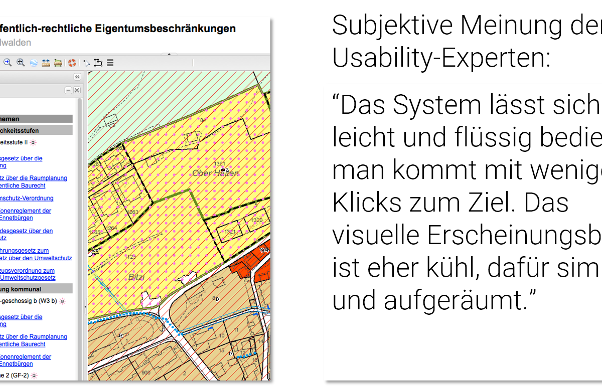 GIS des Kantons Nidwalden