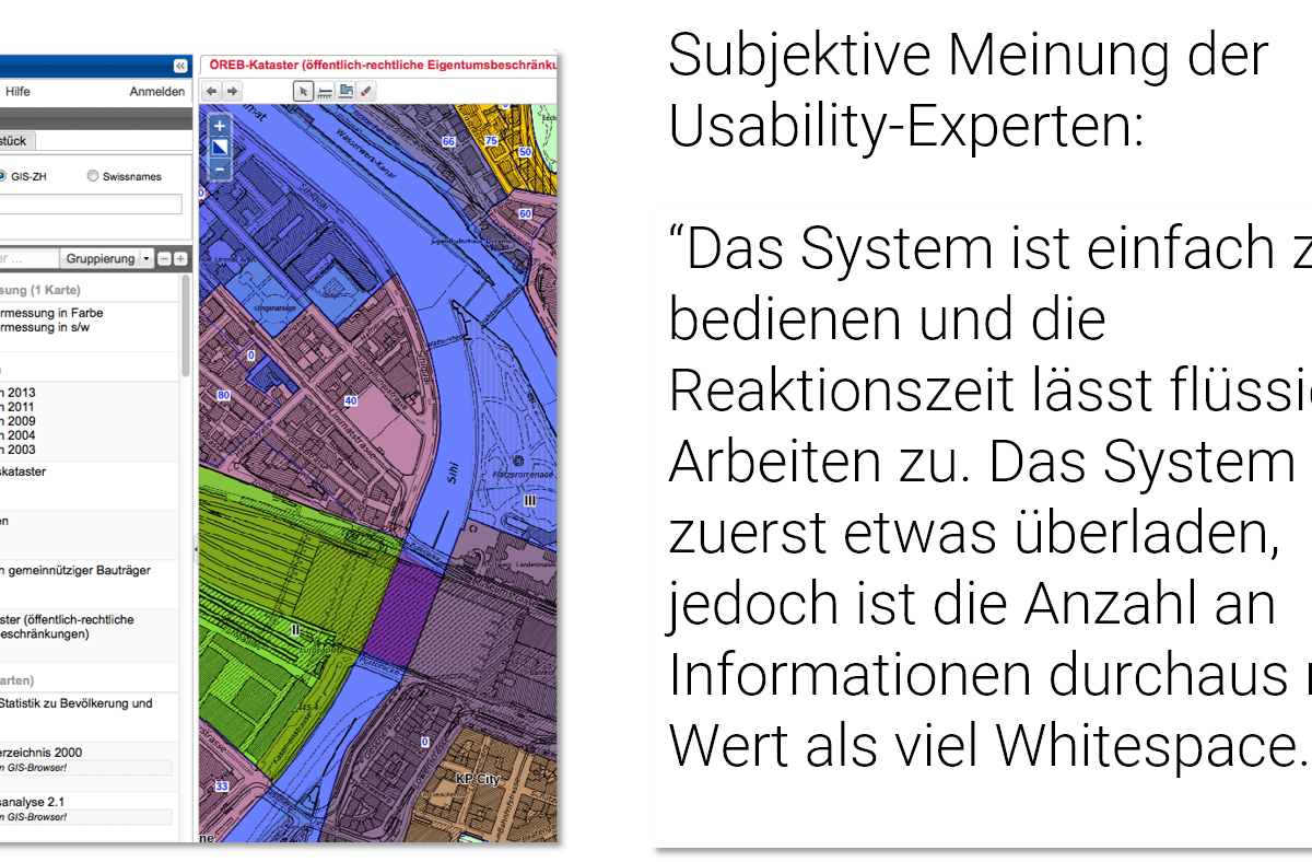 GIS des Kantons Zürich